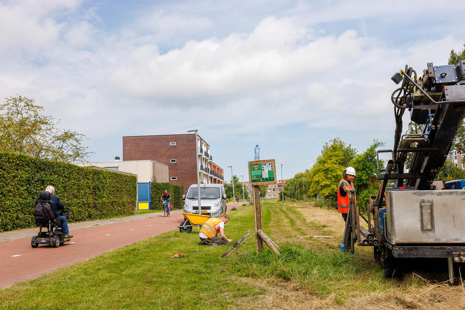 archeologisch onderzoek Gemberpad, foto's door: Adrienne Norman